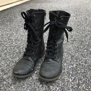 Black Combat Boots